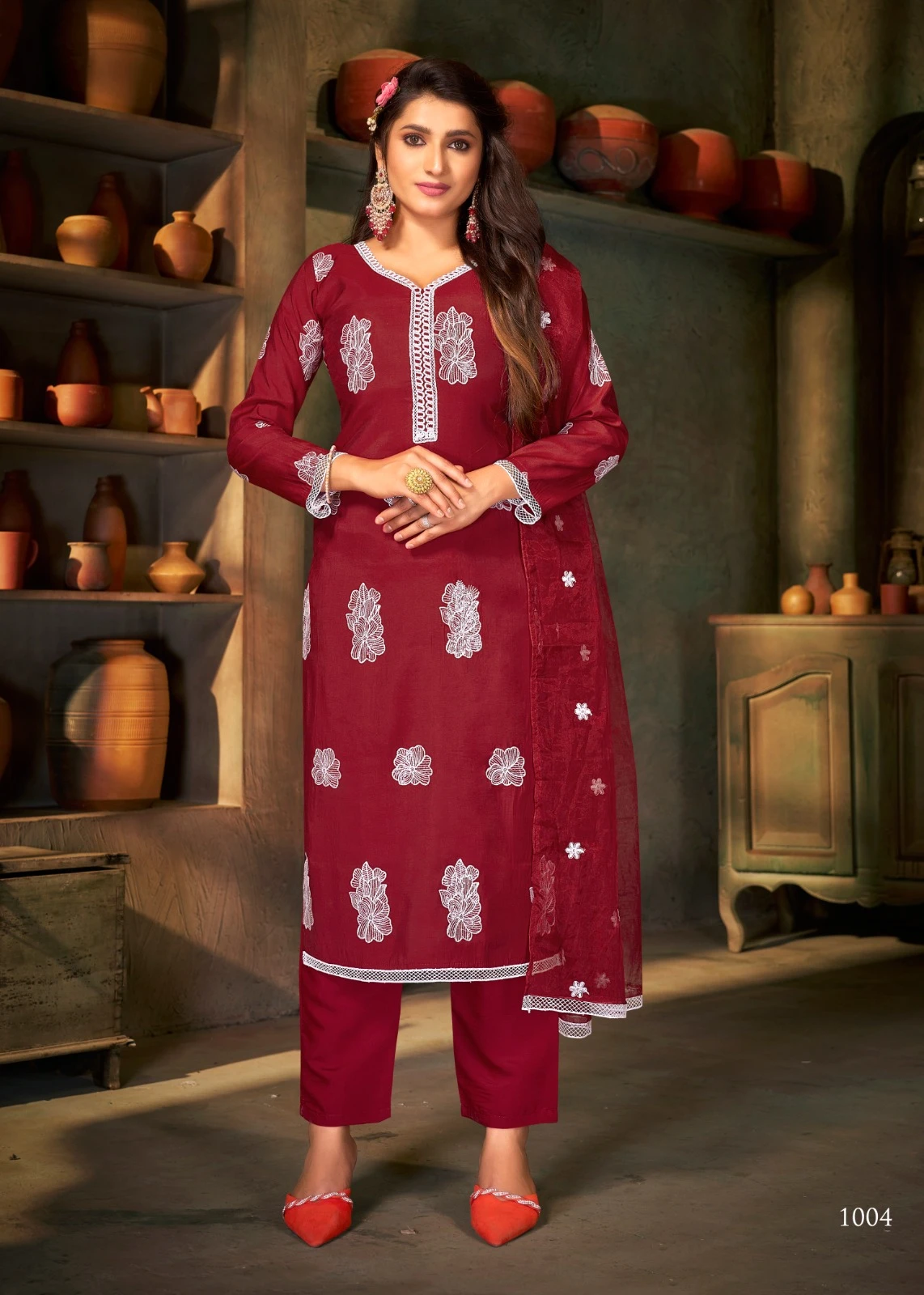 Banwery Peri Peri Heavy Russian Silk Wholesale Readymade Salwar Suit Catalog — Wholesale Readymade Suit, Banwery wholesale from Surat - Gallery Image 9